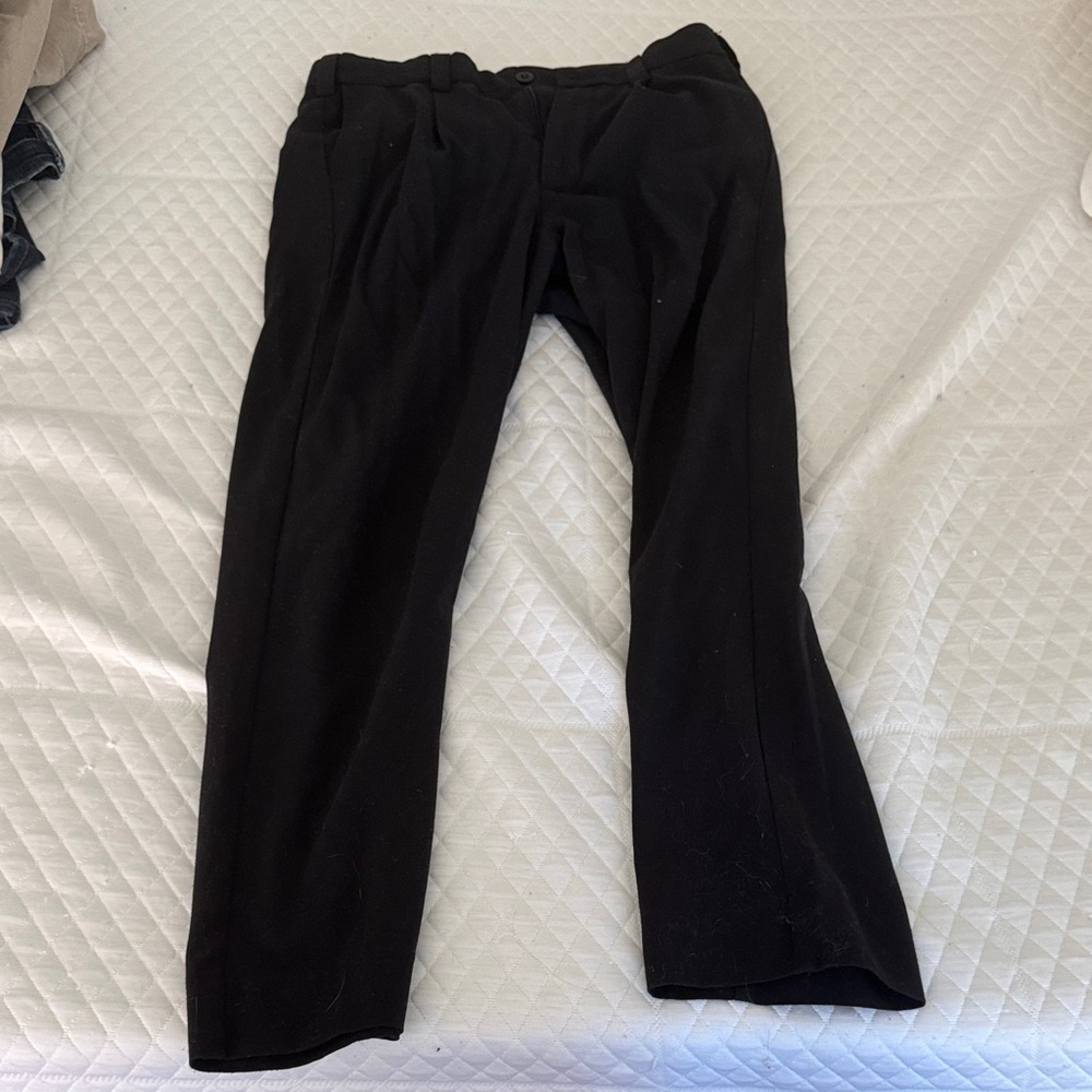 Abercrombie & Fitch Men's Black Dress Pants